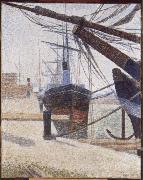 Georges Seurat, The Harbour at Honfleur